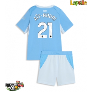 Manchester City Rayan Ait-Nouri #21 Kotipaita Lapsille 2026-27 Lyhythihainen (+ shortsit)